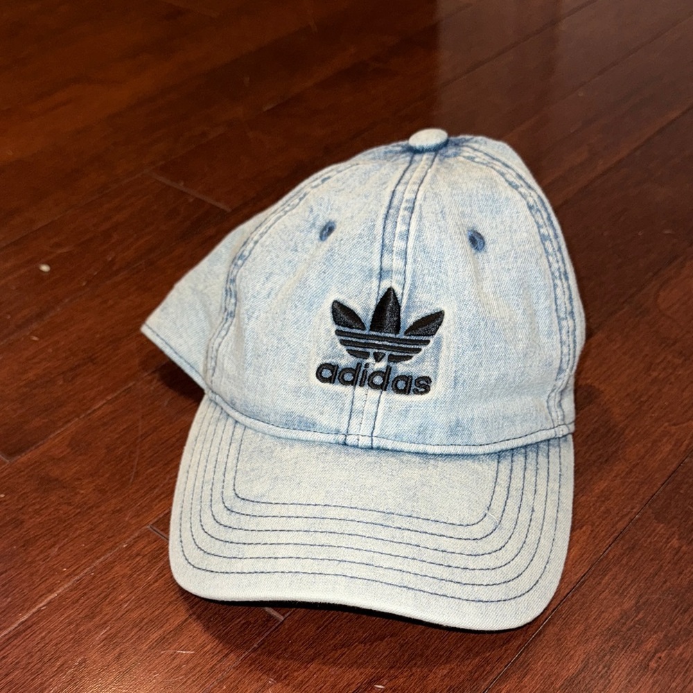 Adidas Light Blue Denim Hat
